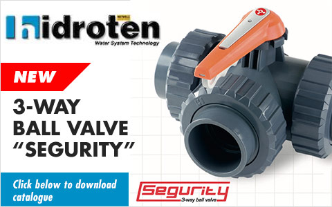 Hidroten 3-way ball valve